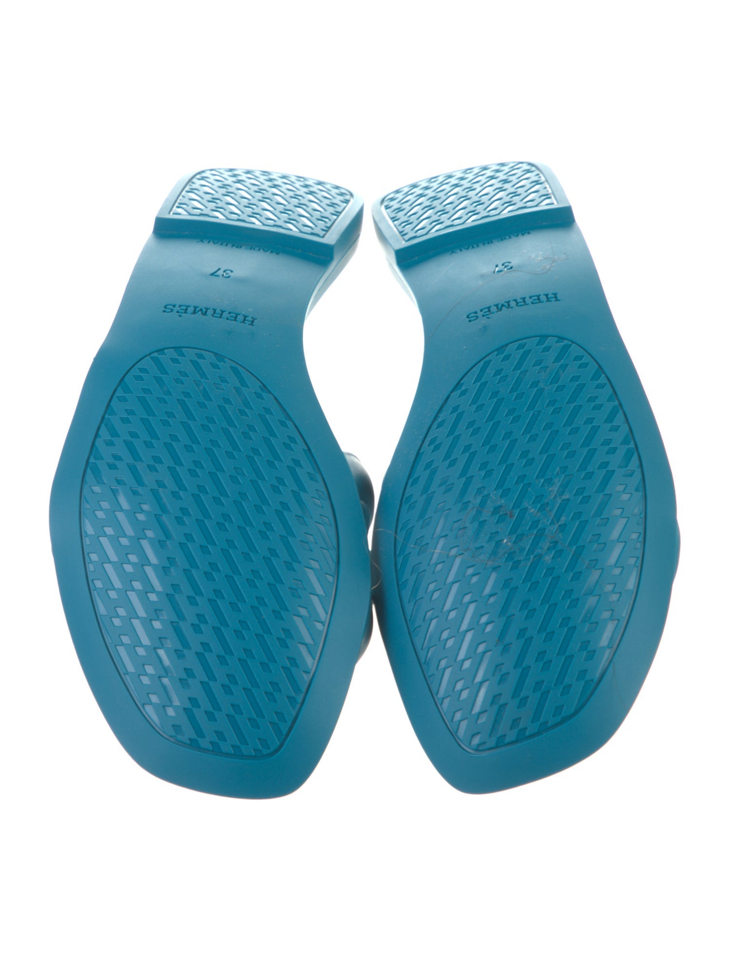 Hermès Aloha Rubber Slides